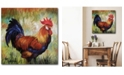 Courtside Market Rooster 16" x 16" Gallery-Wrapped Canvas Wall Art